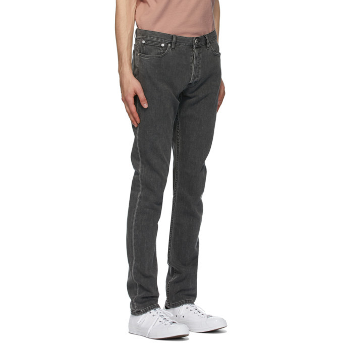 Grey Petit Standard Jeans - Main Image