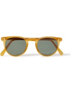 CUBITTS - Herbrand Round-Frame Tortoiseshell Acetate Sunglasses - Yellow