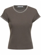 ACNE STUDIOS Cotton Jersey Short Sleeve T-shirt