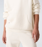 God's True Cashmere Cashmere hoodie with amethyst