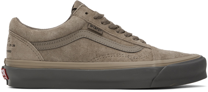 Photo: Vans Taupe WTAPS Edition OG Old Skool LX Sneakers