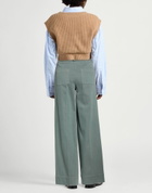 Peserico Womens Pants in Sage green