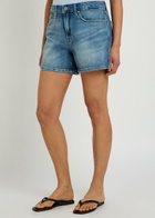 Good American Good Everyday Stretch-denim Shorts Blue