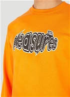Strain Crew Sweatshirt in Orange
