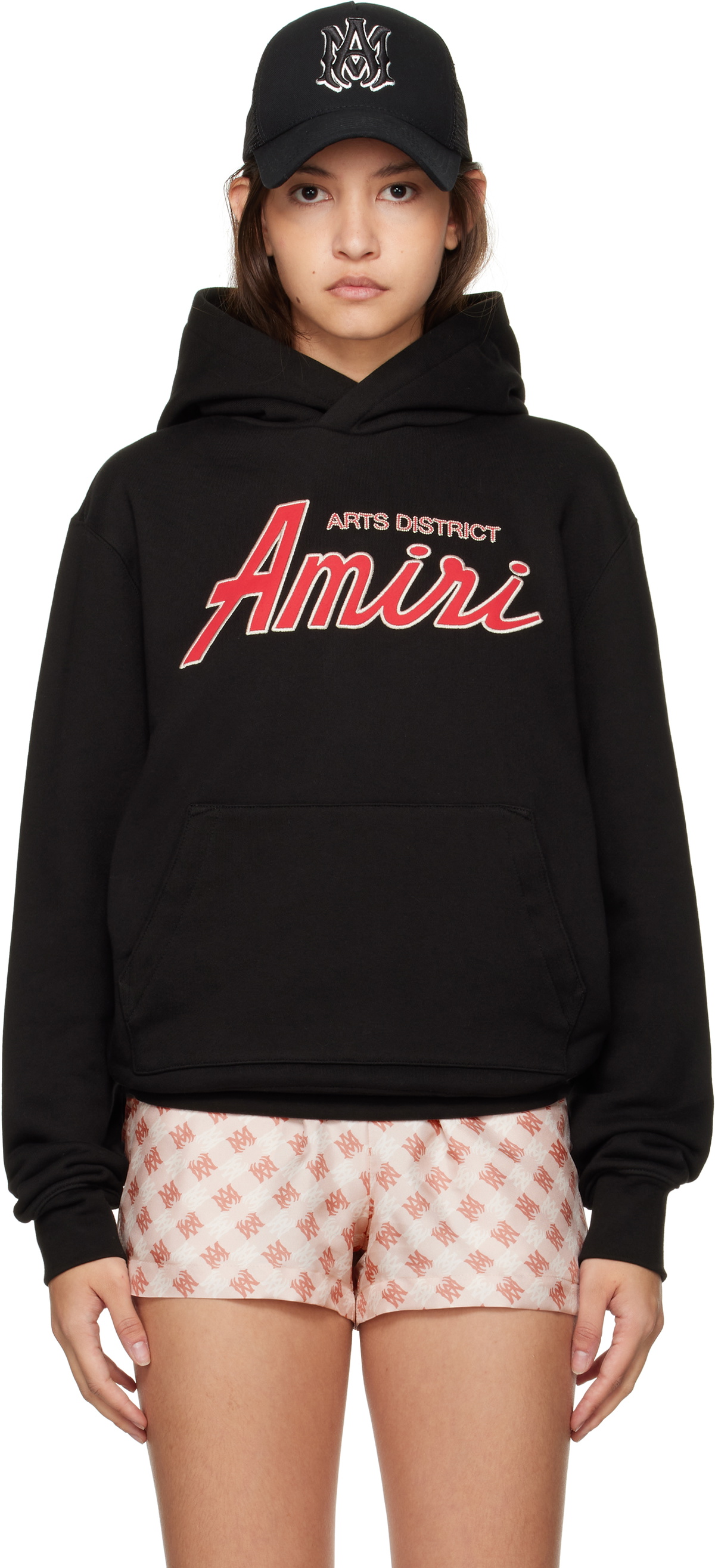AMIRI Black 'Amiri' City Hoodie
