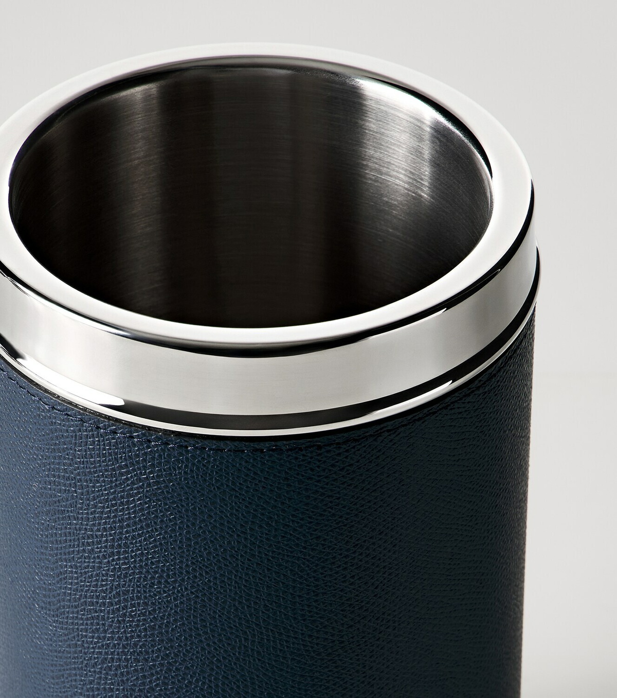 Giobagnara Ocean steel and leather bottle cooler