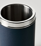 Giobagnara Ocean steel and leather bottle cooler