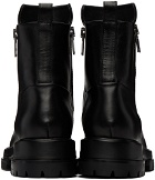 424 Black Zip Boots
