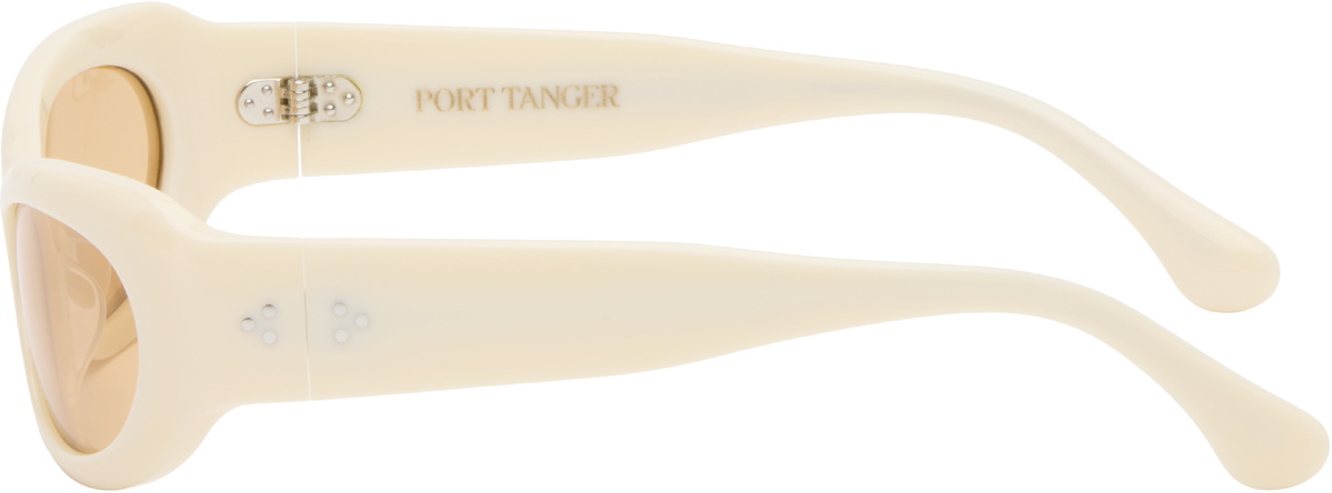 Port Tanger SSENSE Exclusive Beige Khilna Sunglasses