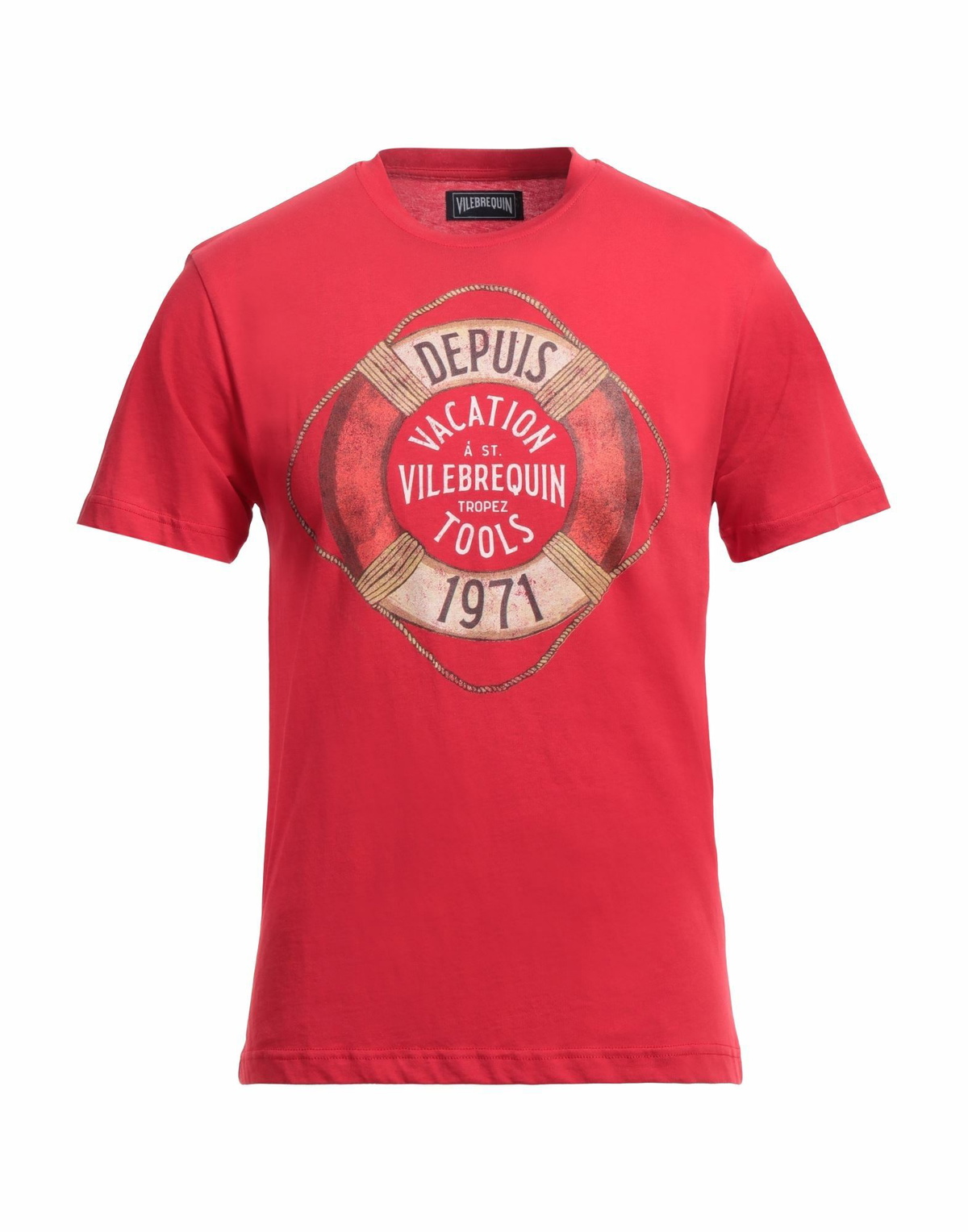 Vilebrequin Mens T-shirt in Red