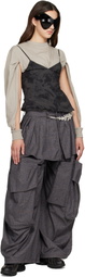 Collina Strada Gray Hazel Cargo Pants
