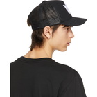 AMIRI Black MA Trucker Hat