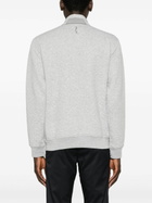 RLX Ralph Lauren Grey Quilted Half-Zip Sweatshirt