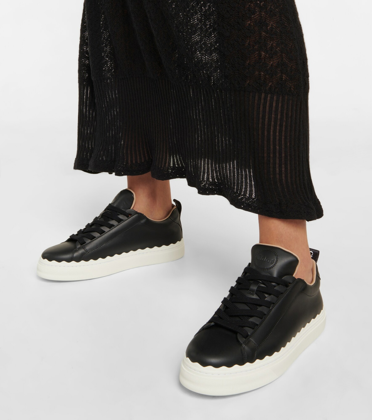 Chloe Lauren leather sneakers Chloe