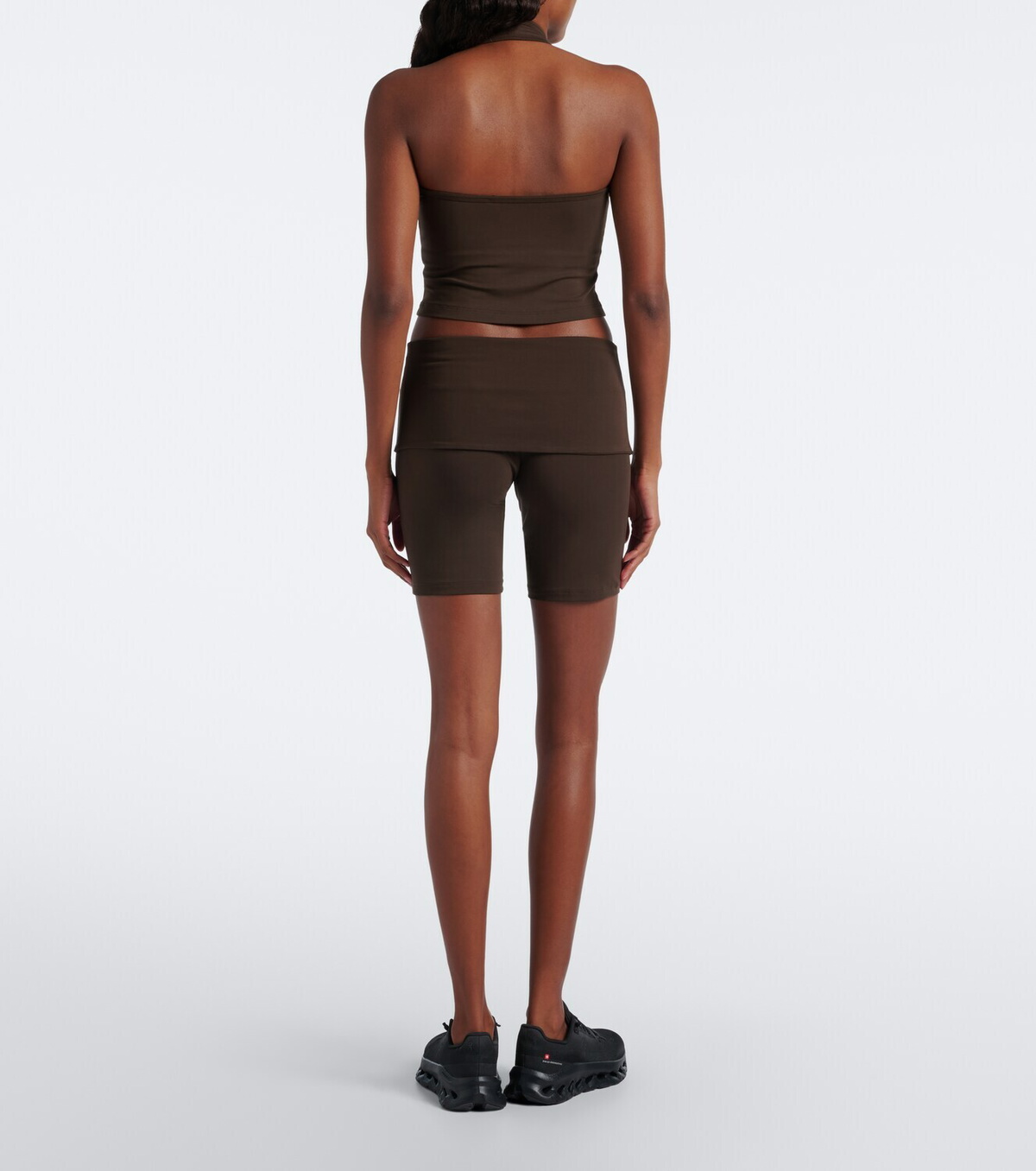 Norba Foldover biker shorts