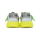 Moschino Green Fluo Teddy Sneakers