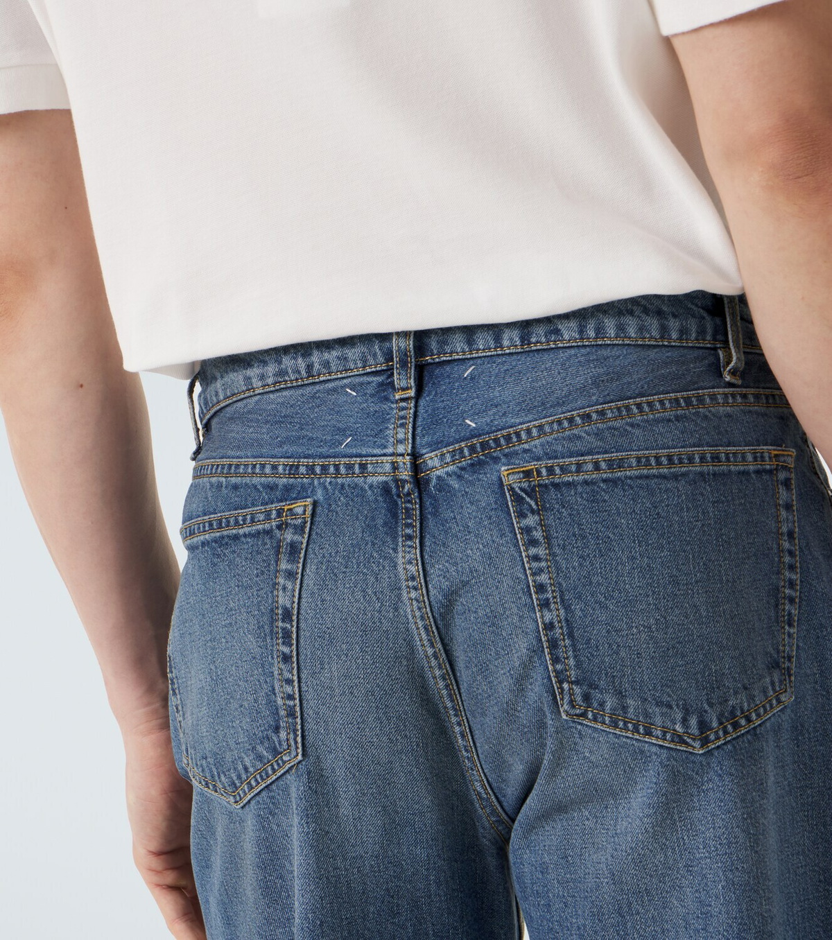 Maison Margiela Distressed straight jeans