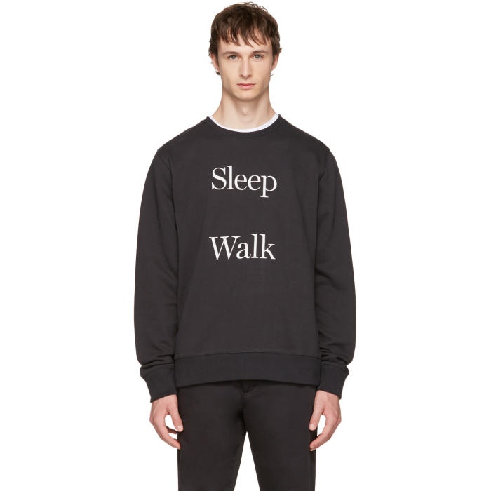 Photo: Saturdays NYC Black Bowery Sleep Walk Sweatshirt