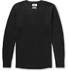 Pilgrim Surf Supply - Wolpe Waffle-Knit Cotton T-Shirt - Gray