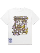 MCQ - Logo-Appliquéd Printed Cotton-Jersey T-Shirt - White