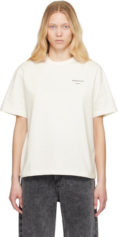Photo: ADER error Off-White Sig; 01 Tag T-shirt