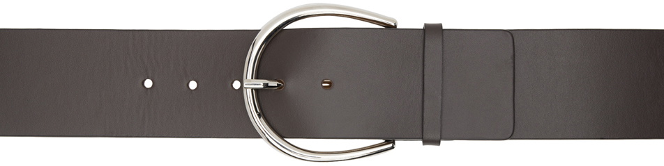 Maryam Nassir Zadeh Brown Vetiver Belt