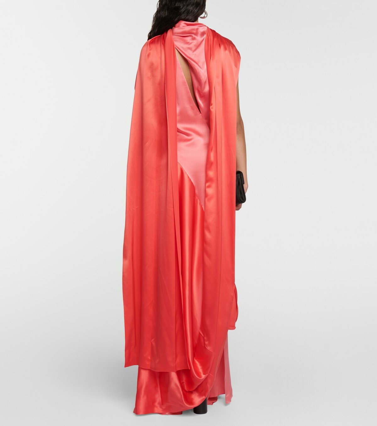 Roksanda Scarf-detail silk gown
