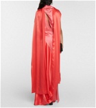 Roksanda Scarf-detail silk gown
