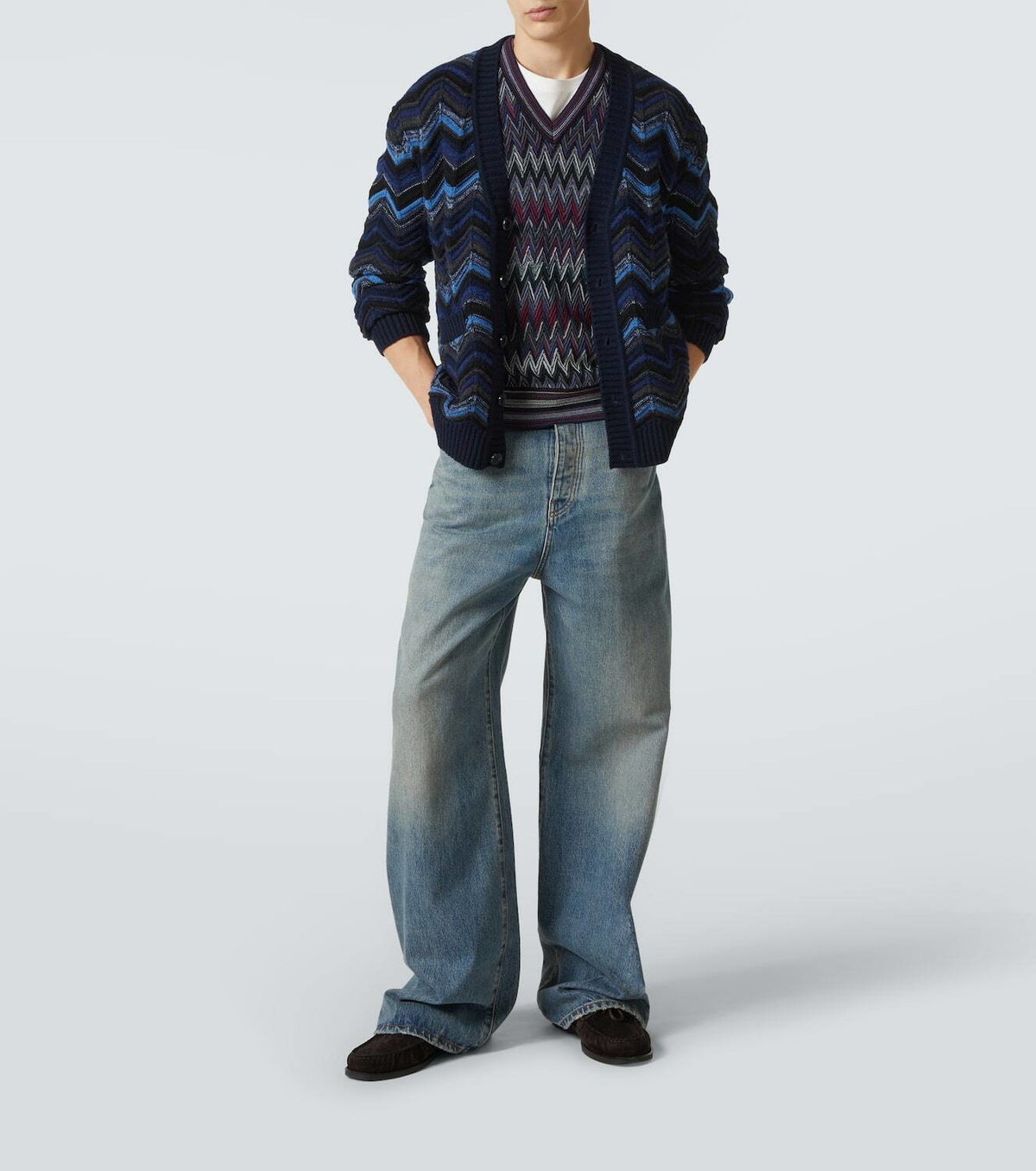 Missoni Zigzag wool sweater vest
