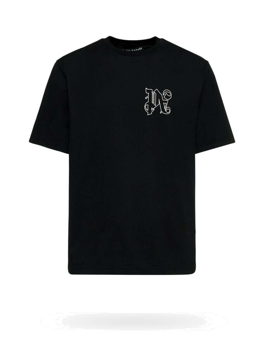 Palm Angels Kids Boys T Shirt In Black 2