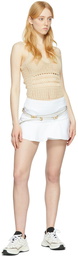 RED Valentino White Cotton Shorts