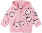 Givenchy Baby Pink Hearts Hoodie