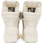 Rick Owens Off-White Tower Geobasket Sneakers