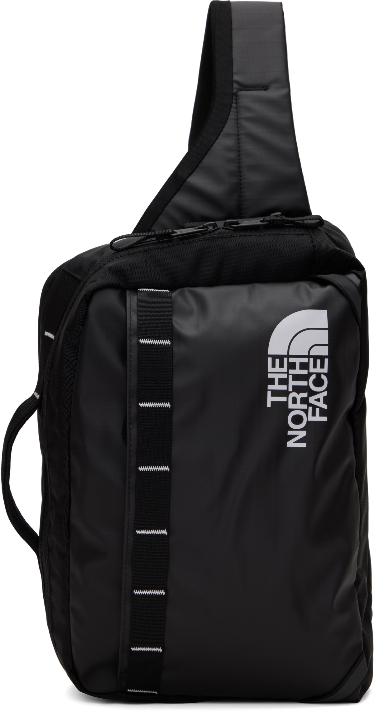 Black Base Camp Voyager Sling Bag by The North Face on Sale
