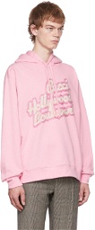Gucci Pink Patch Hoodie