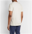 Outerknown - Logo-Print Organic Cotton-Jersey T-Shirt - Yellow