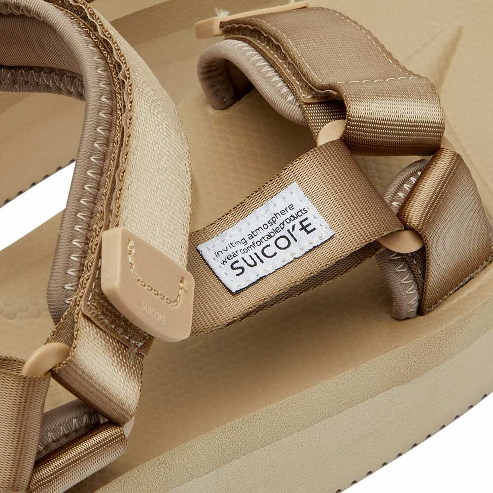 Suicoke Women's Depa V2Po Platform Sandal in Beige Suicoke