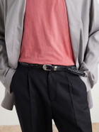 Our Legacy - 2cm Embellished Leather Belt - Black
