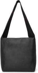 Joseph Black Leather Slouch XL Tote