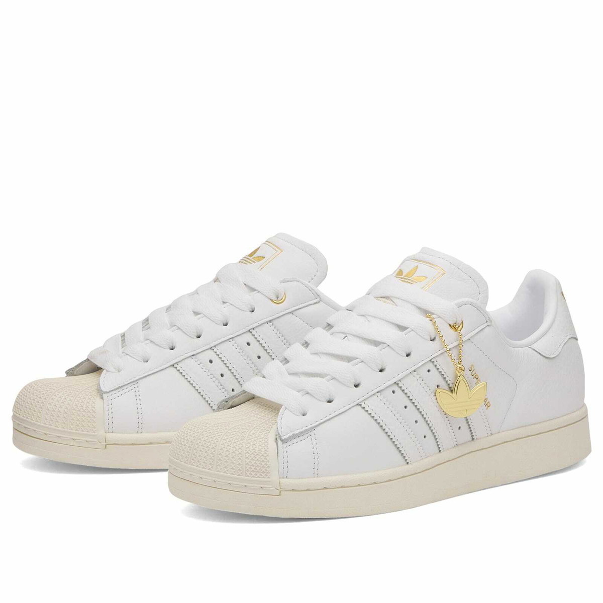 Adidas Superstar II Sneaker in Ftwr White/Ftwr White/Off White