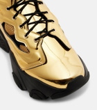 Noir Kei Ninomiya x Reebok metallic-effect platform sneakers
