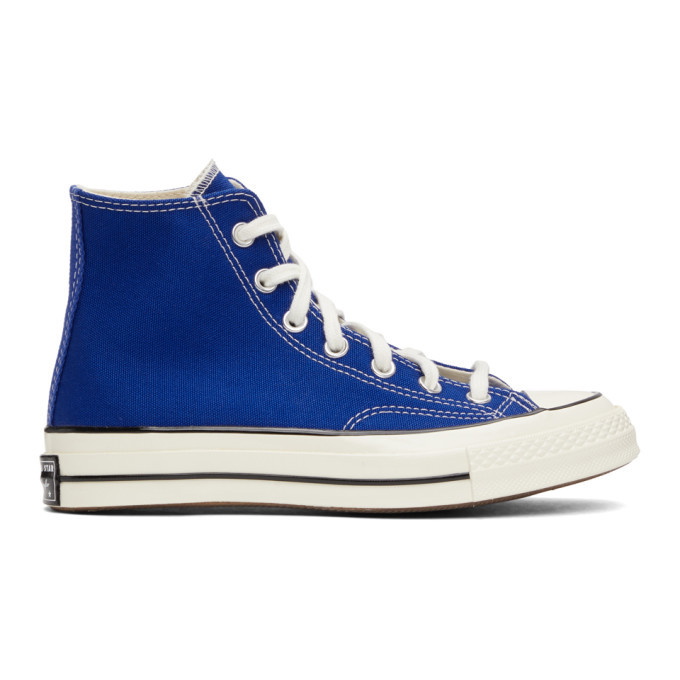 Photo: Converse Blue Seasonal Color Chuck 70 High Sneakers