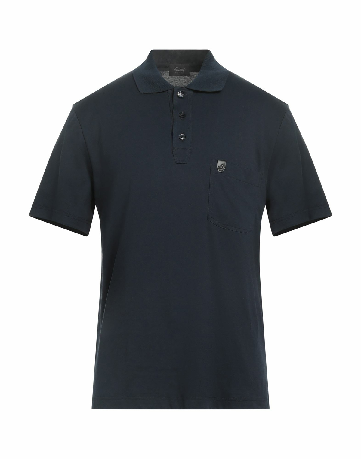 Brioni Mens Polo shirt Midnight in Blue