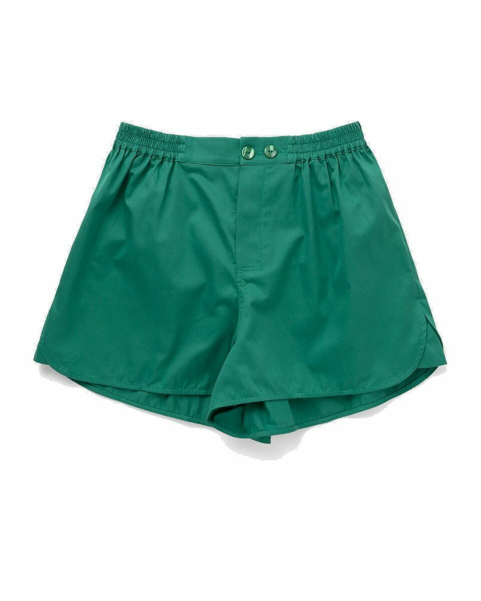 Photo: Hay Outline Pyjama Shorts Green - Mens - Sleep  & Loungewear