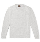 Tod's - Mélange Alpaca-Blend Sweater - Gray