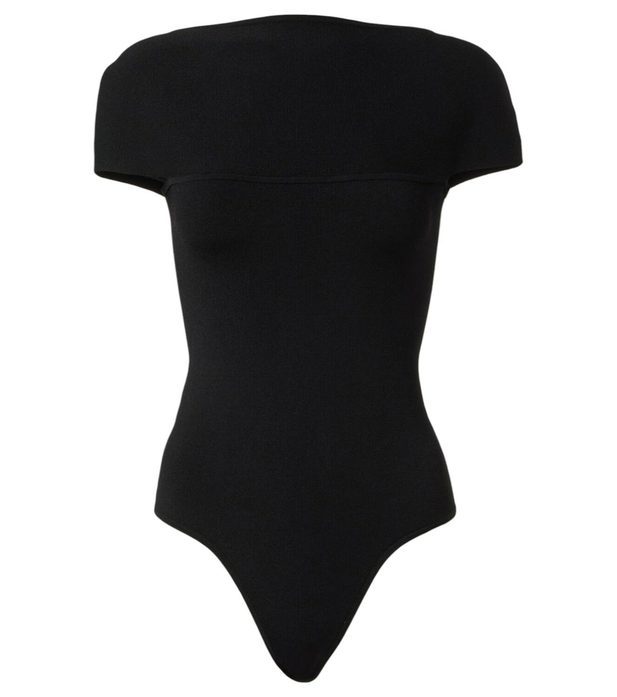 Khaite - Panza off-shoulder crêpe jersey bodysuit Khaite
