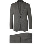 Hugo Boss - Grey Slim-Fit Puppytooth Virgin Wool Suit - Gray