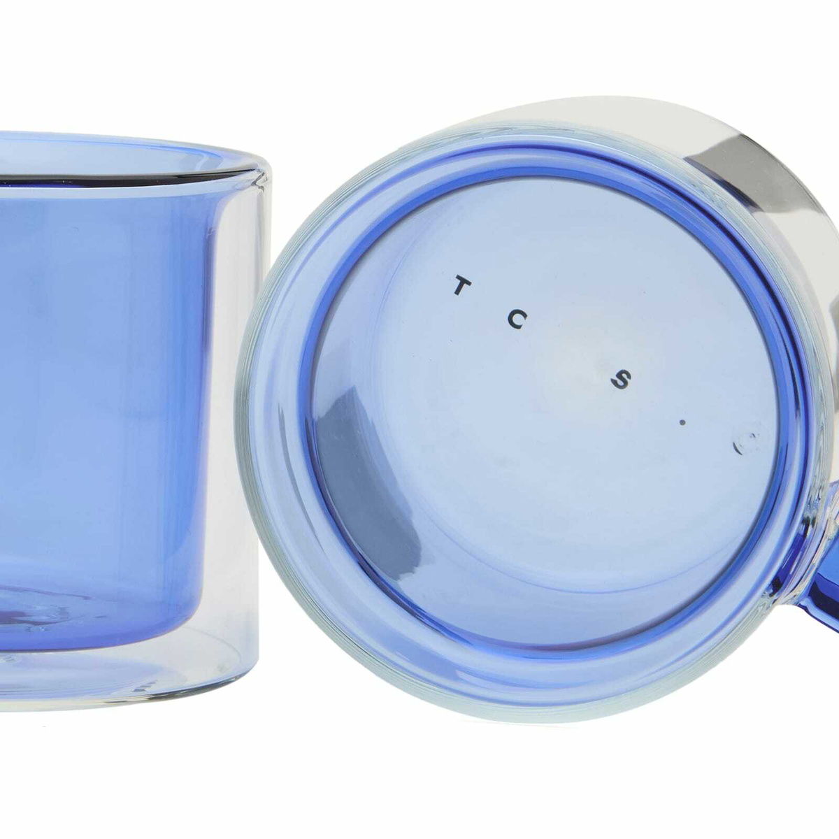 The Conran Shop Double Wall Mug - Set of 2 in Blue 