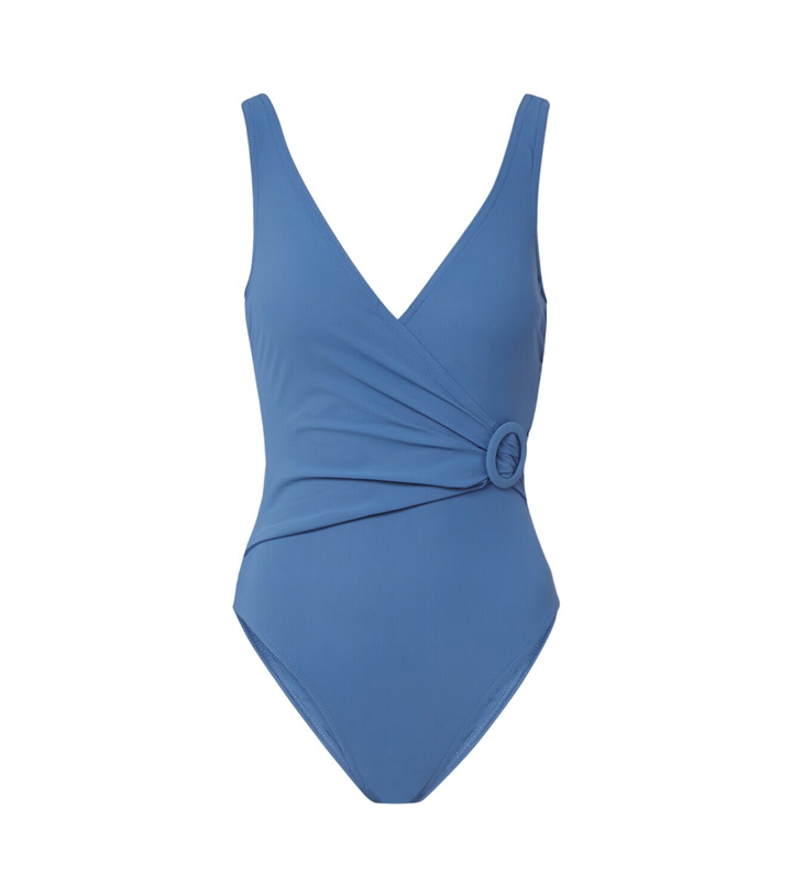 Photo: Karla Colletto Lola gathered swimsuit