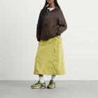 Gramicci Northside Plaid Hooded Jacket in Deep Brown
